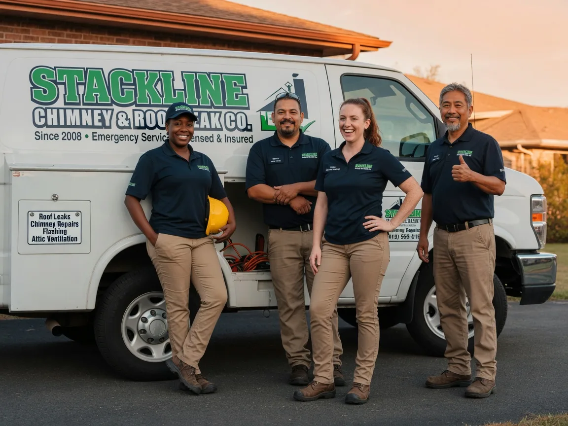 Chimney flashing repair company in Parma, MI
